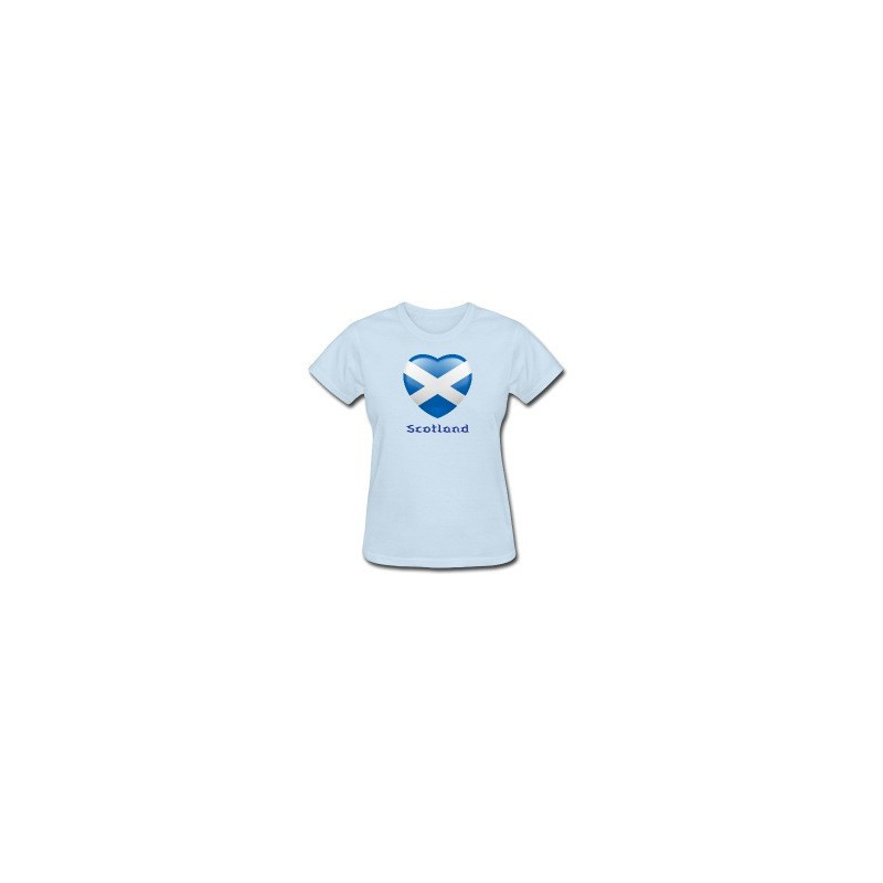 I "heart" Scotland Lady's T-Shirt I "heart" Scotland Lady's T-Shirt