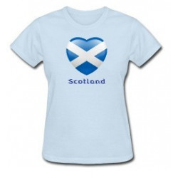 I "heart" Scotland Lady's T-Shirt
