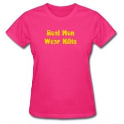 Real Men Wear Kilts T-Shirt