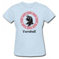 Turnbull Clan Crest Lady's T-Shirt