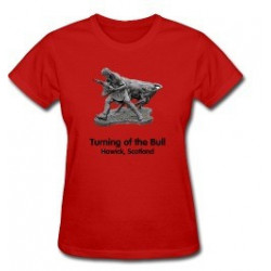 Turning of the Bull - Scotland - Lady's T-Shirt