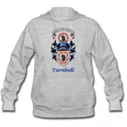 Scottish Turnbull Coat of Arms on Woman's Hoodie