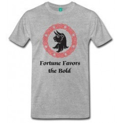 "Fortune Favors the Bold" Turnbull Crest T-shirt