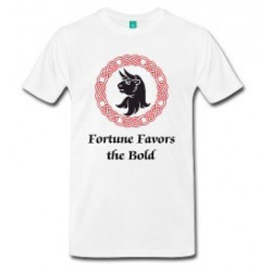 "Fortune Favors the Bold" Turnbull Crest T-shirt