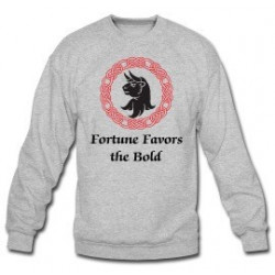 "Fortune Favors the Bold" Turnbull Crest Sweatshirt