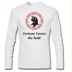 "Fortune Favors the Bold" Turnbull Crest Long Sleeves