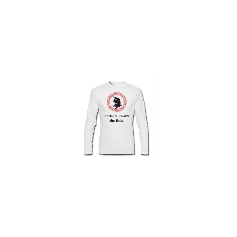 "Fortune Favors the Bold" Turnbull Crest Long Sleeves