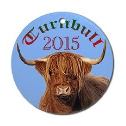 2015 Collectible Highland Bull Ornament