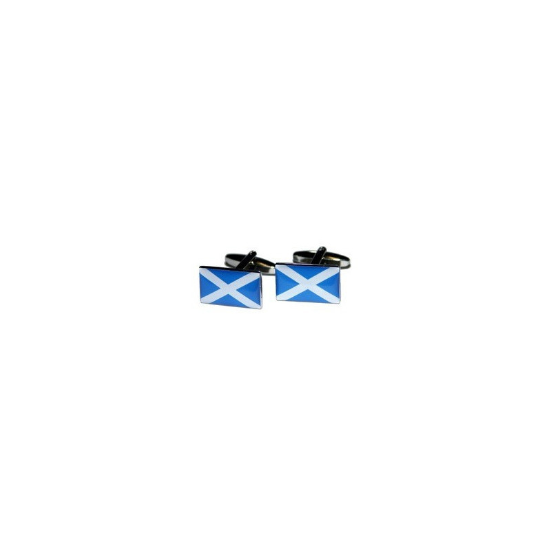 Cuff Links Scottish Flag